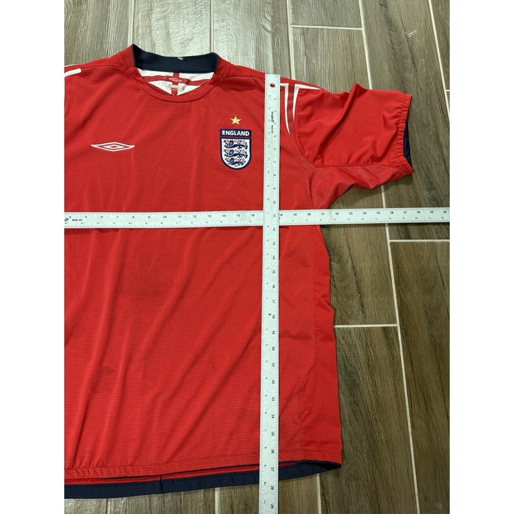 Umbro England Team Soccer Original Jersey 2004-2006 Men SZ Large - Picture 5 of 5